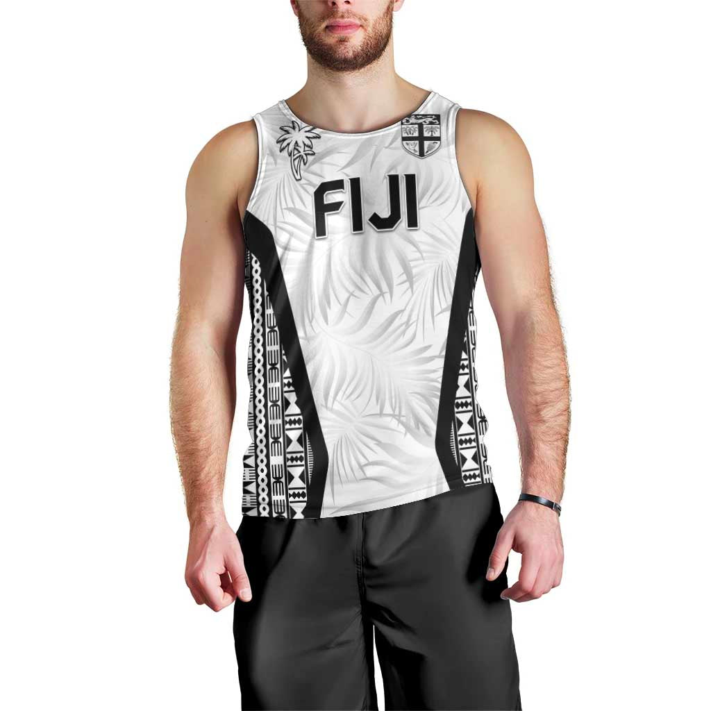 Custom Fiji 2026 Rugby Men Tank Top Fijian Tapa Pattern