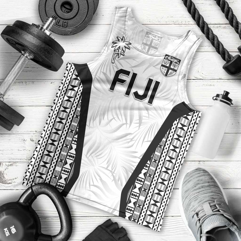 Custom Fiji 2026 Rugby Men Tank Top Fijian Tapa Pattern