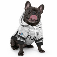 Custom Fiji 2026 Rugby Pet Hoodie Fijian Tapa Pattern