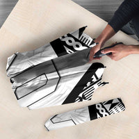 Custom Fiji 2026 Rugby Umbrella Fijian Tapa Pattern