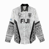 Custom Fiji 2026 Rugby Women Casual Shirt Fijian Tapa Pattern LT05 - Polynesian Pride
