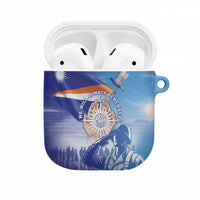 Marshall Islands Remembrance Day AirPods Case We Will Always Remember LT05 Blue - Polynesian Pride