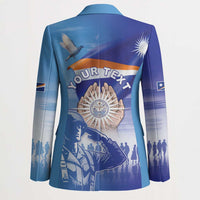Personalised Marshall Islands Remembrance Day Blazer We Will Always Remember LT05 - Polynesian Pride