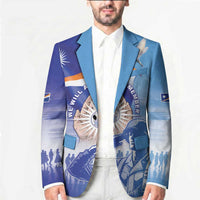 Personalised Marshall Islands Remembrance Day Blazer We Will Always Remember LT05 - Polynesian Pride
