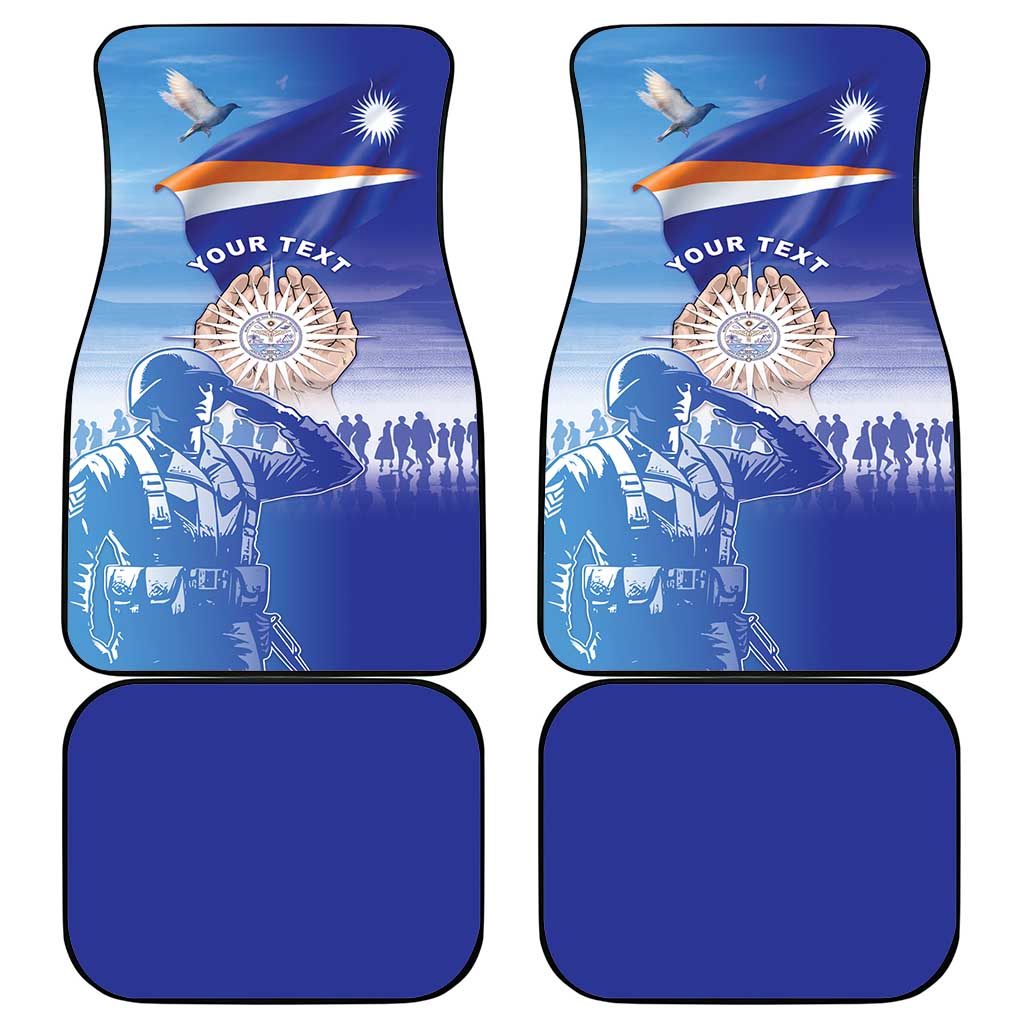 Personalised Marshall Islands Remembrance Day Car Mats We Will Always Remember