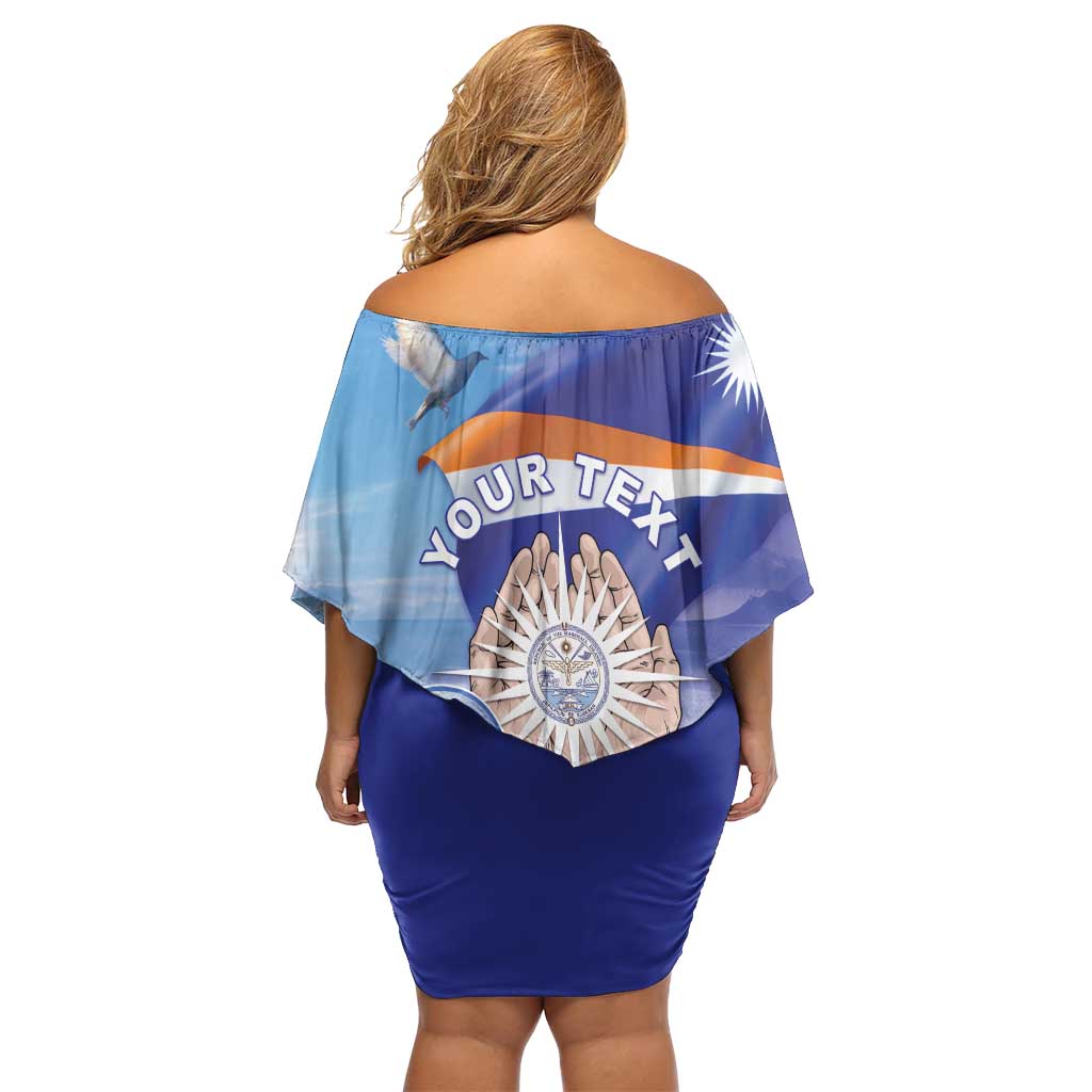 Personalised Marshall Islands Remembrance Day Family Matching Off Shoulder Short Dress and Hawaiian Shirt We Will Always Remember LT05 - Polynesian Pride