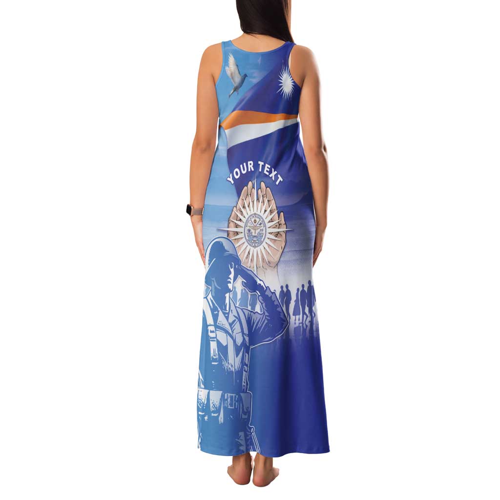 Personalised Marshall Islands Remembrance Day Family Matching Tank Maxi Dress and Hawaiian Shirt We Will Always Remember