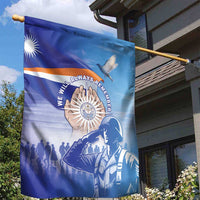 Marshall Islands Remembrance Day Garden Flag We Will Always Remember LT05 - Polynesian Pride