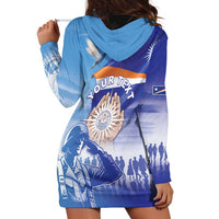 Personalised Marshall Islands Remembrance Day Hoodie Dress We Will Always Remember LT05 - Polynesian Pride