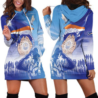 Personalised Marshall Islands Remembrance Day Hoodie Dress We Will Always Remember LT05 - Polynesian Pride