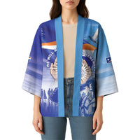 Personalised Marshall Islands Remembrance Day Kimono We Will Always Remember
