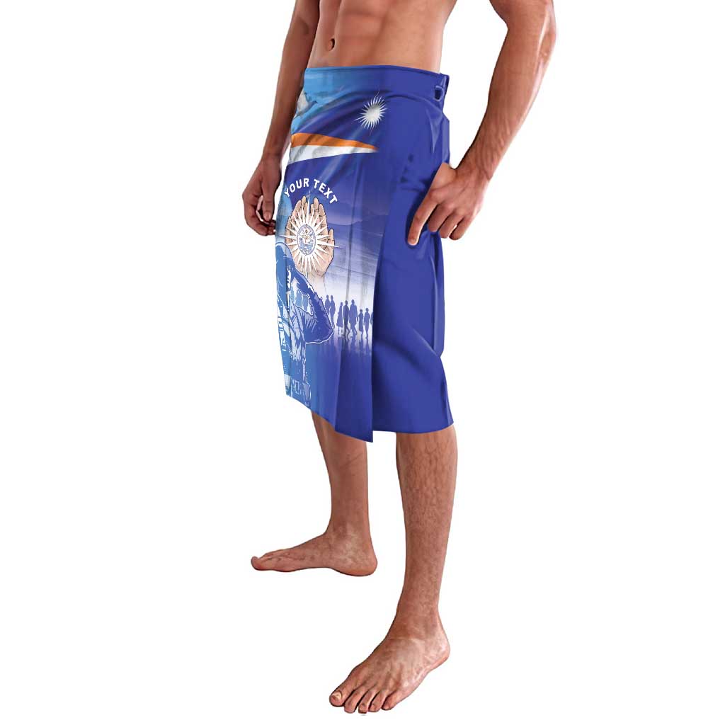 Personalised Marshall Islands Remembrance Day Lavalava We Will Always Remember LT05 - Polynesian Pride