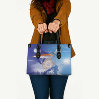 Marshall Islands Remembrance Day Leather Bag We Will Always Remember