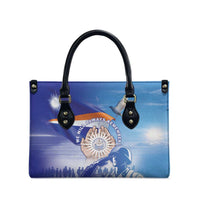 Marshall Islands Remembrance Day Leather Bag We Will Always Remember