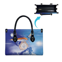 Marshall Islands Remembrance Day Leather Bag We Will Always Remember
