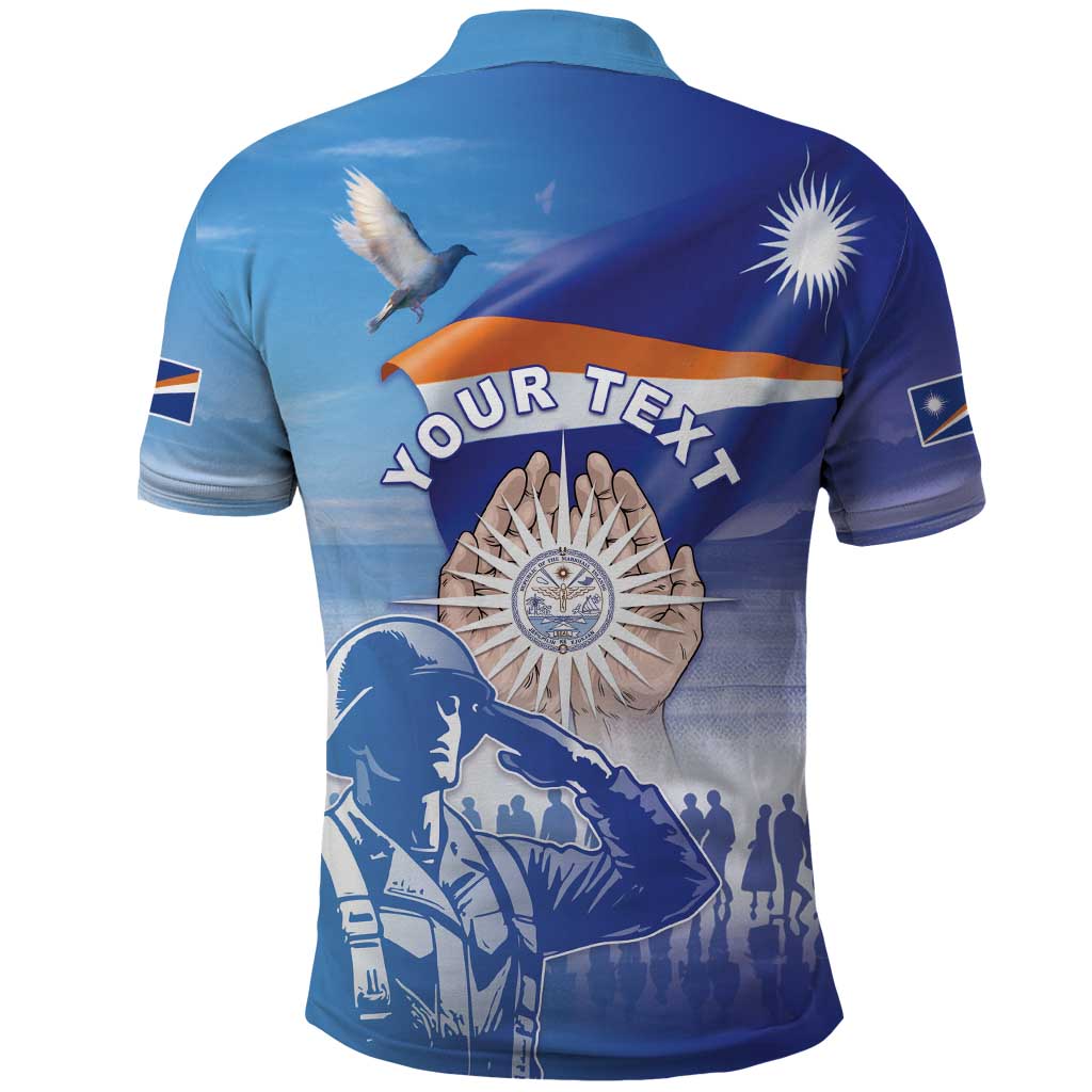 Personalised Marshall Islands Remembrance Day Polo Shirt We Will Always Remember LT05 - Polynesian Pride