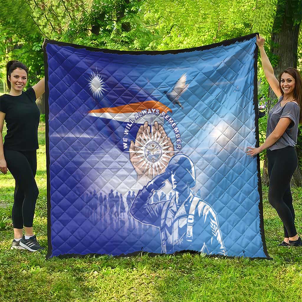 Marshall Islands Remembrance Day Quilt We Will Always Remember