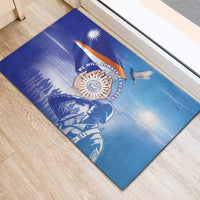 Marshall Islands Remembrance Day Rubber Doormat We Will Always Remember