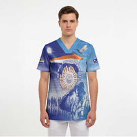 Personalised Marshall Islands Remembrance Day Scrub Top We Will Always Remember