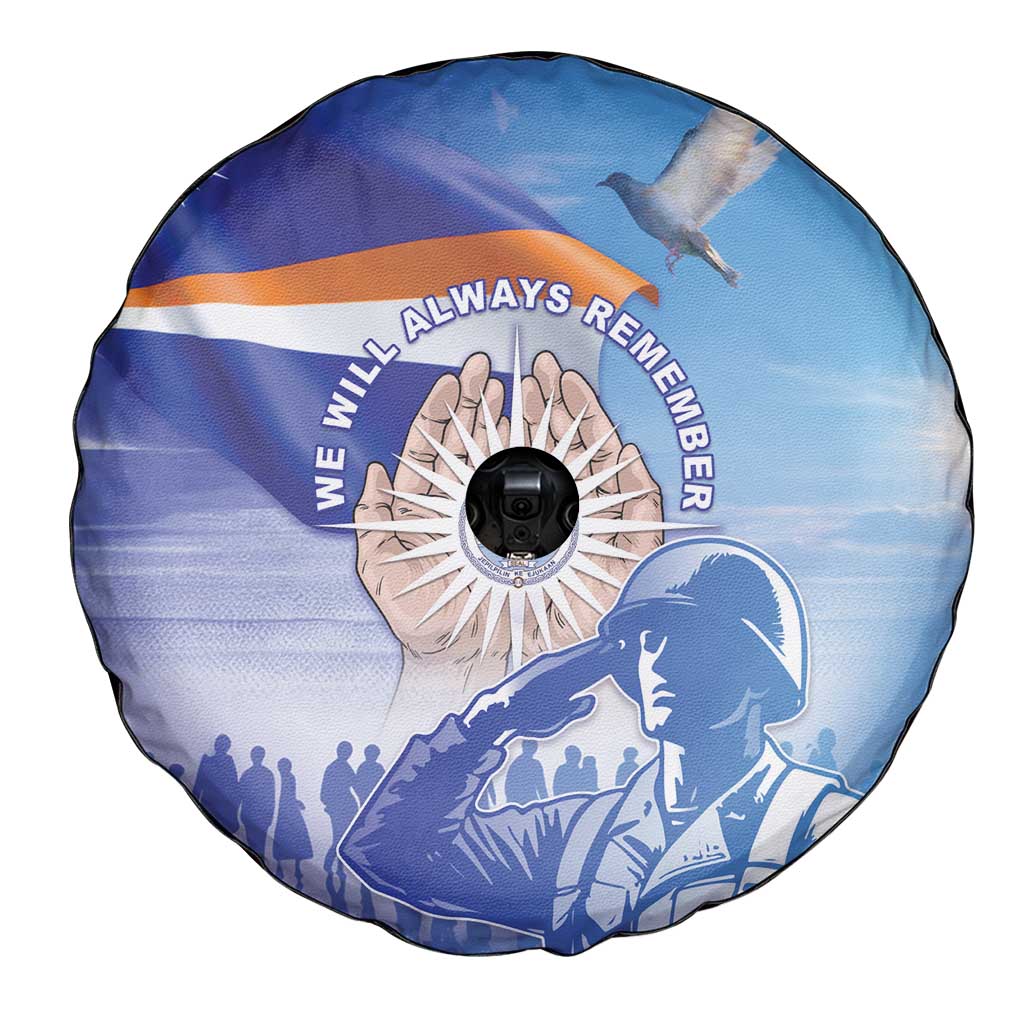 Marshall Islands Remembrance Day Spare Tire Cover We Will Always Remember LT05 - Polynesian Pride