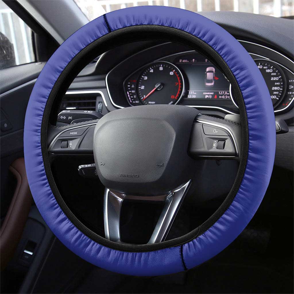 Marshall Islands Remembrance Day Steering Wheel Cover We Will Always Remember LT05 - Polynesian Pride