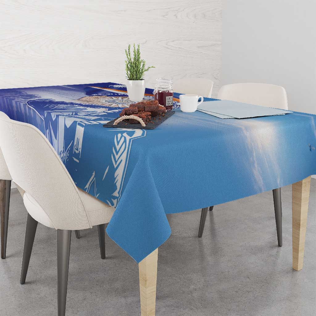 Marshall Islands Remembrance Day Tablecloth We Will Always Remember LT05 - Polynesian Pride