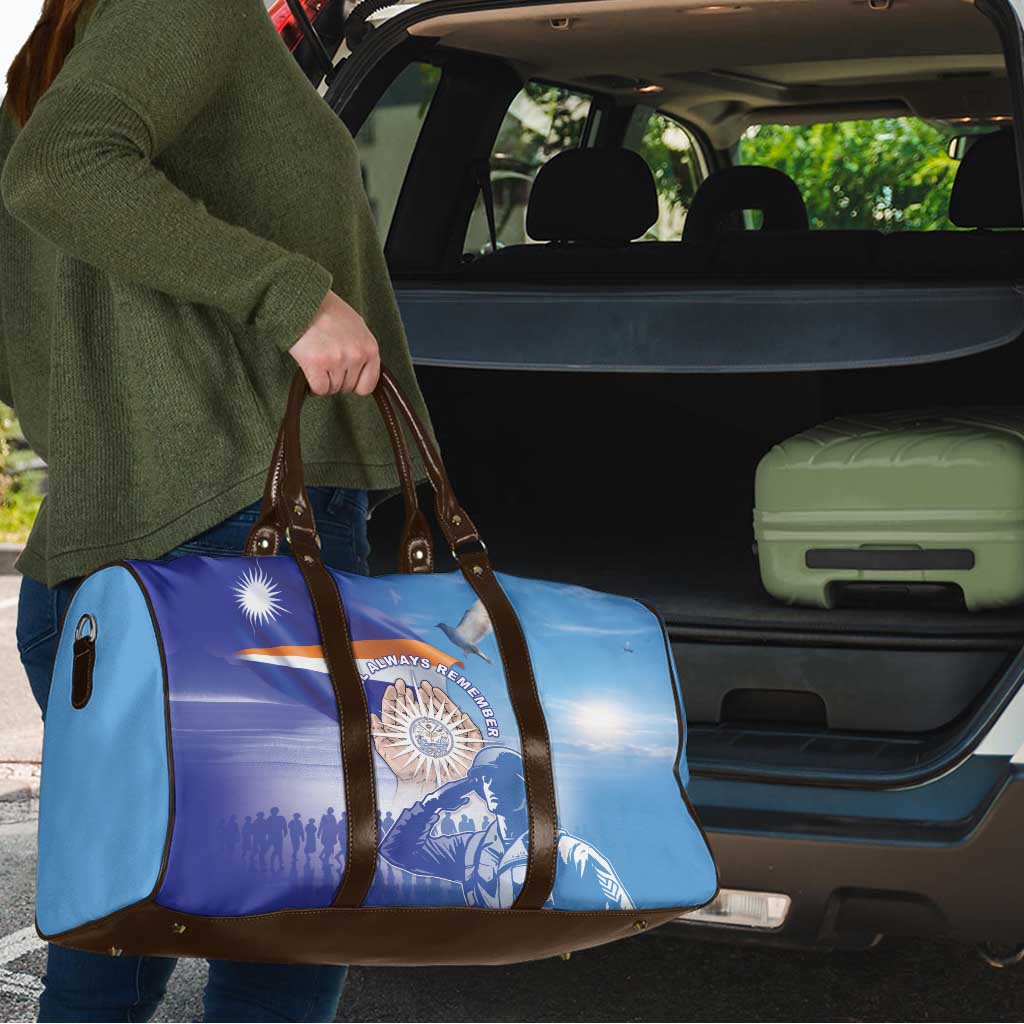 Marshall Islands Remembrance Day Travel Bag We Will Always Remember