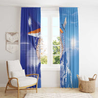 Marshall Islands Remembrance Day Window Curtain We Will Always Remember