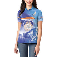Personalised Marshall Islands Remembrance Day Women Polo Shirt We Will Always Remember LT05 - Polynesian Pride