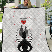 New Zealand ANZAC Day Quilt For The Nurse Lest We Forget