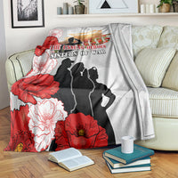 New Zealand ANZAC Day Blanket The Unsung Heroes Sisters of War LT05 White - Polynesian Pride