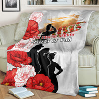 New Zealand ANZAC Day Blanket The Unsung Heroes Sisters of War LT05 - Polynesian Pride