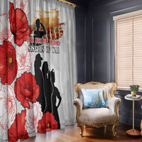New Zealand ANZAC Day Window Curtain The Unsung Heroes Sisters of War LT05 - Polynesian Pride