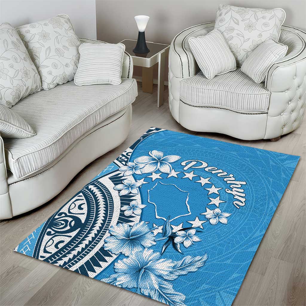 Penrhyn Gospel Day Area Rug Cook Islands Tribal Pattern LT05 - Polynesian Pride