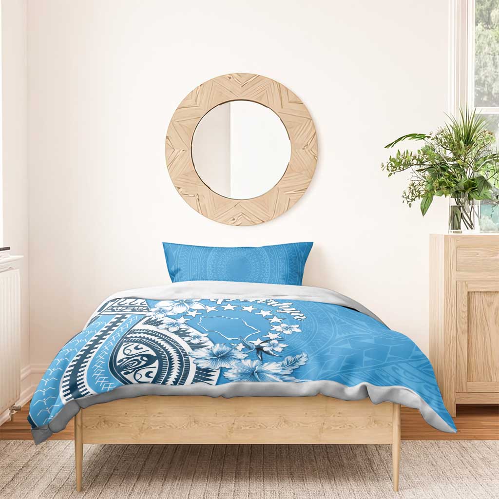 Penrhyn Gospel Day Bedding Set Cook Islands Tribal Pattern LT05 - Polynesian Pride