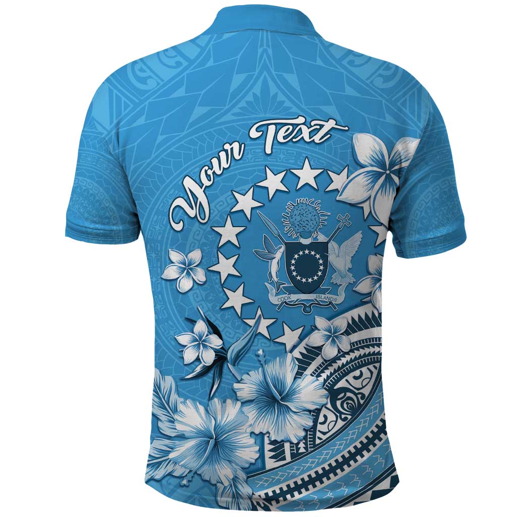 Personalised Penrhyn Gospel Day Polo Shirt Cook Islands Tribal Pattern LT05 - Polynesian Pride