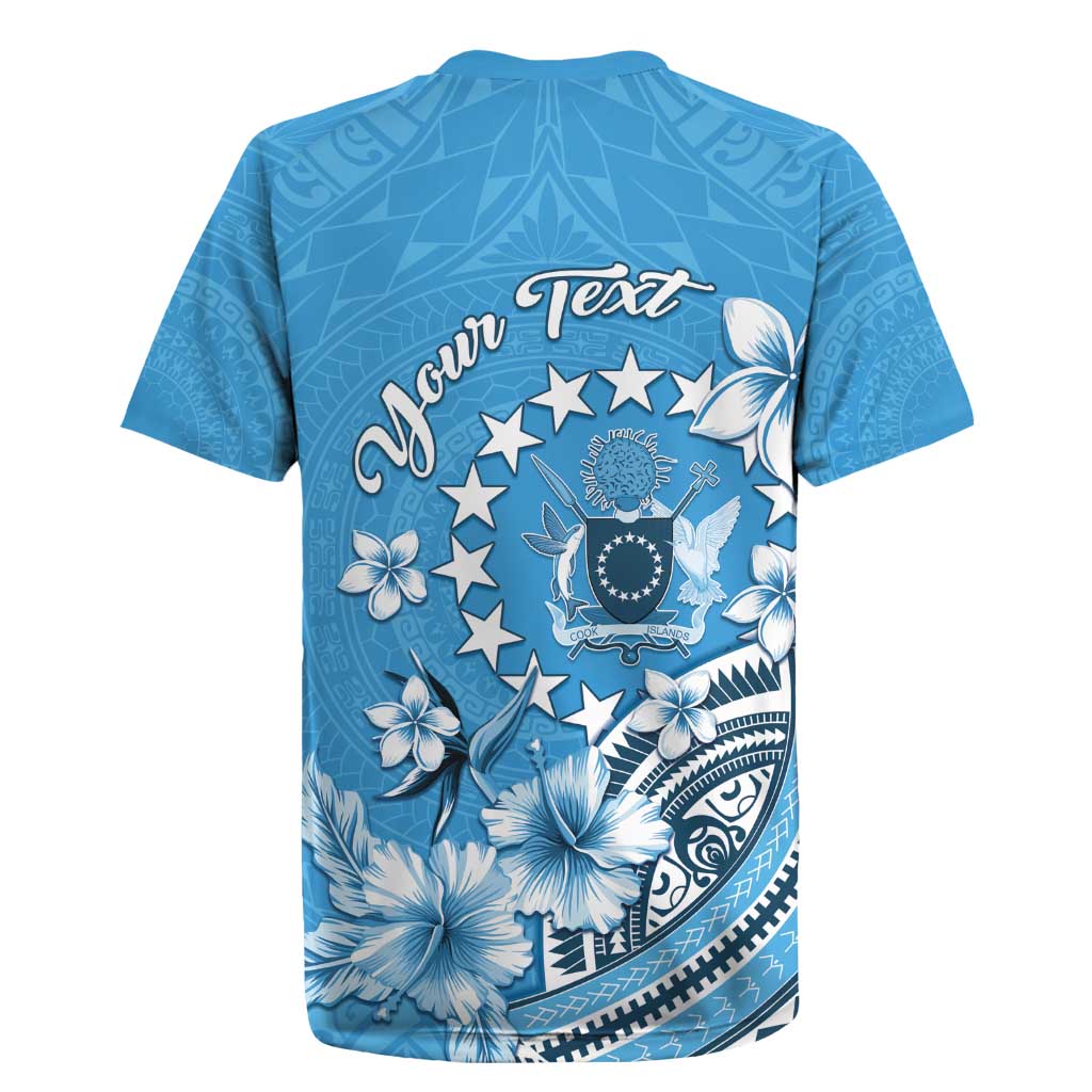 Personalised Penrhyn Gospel Day Rugby Jersey Cook Islands Tribal Pattern