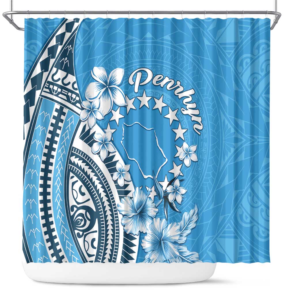 Penrhyn Gospel Day Shower Curtain Cook Islands Tribal Pattern