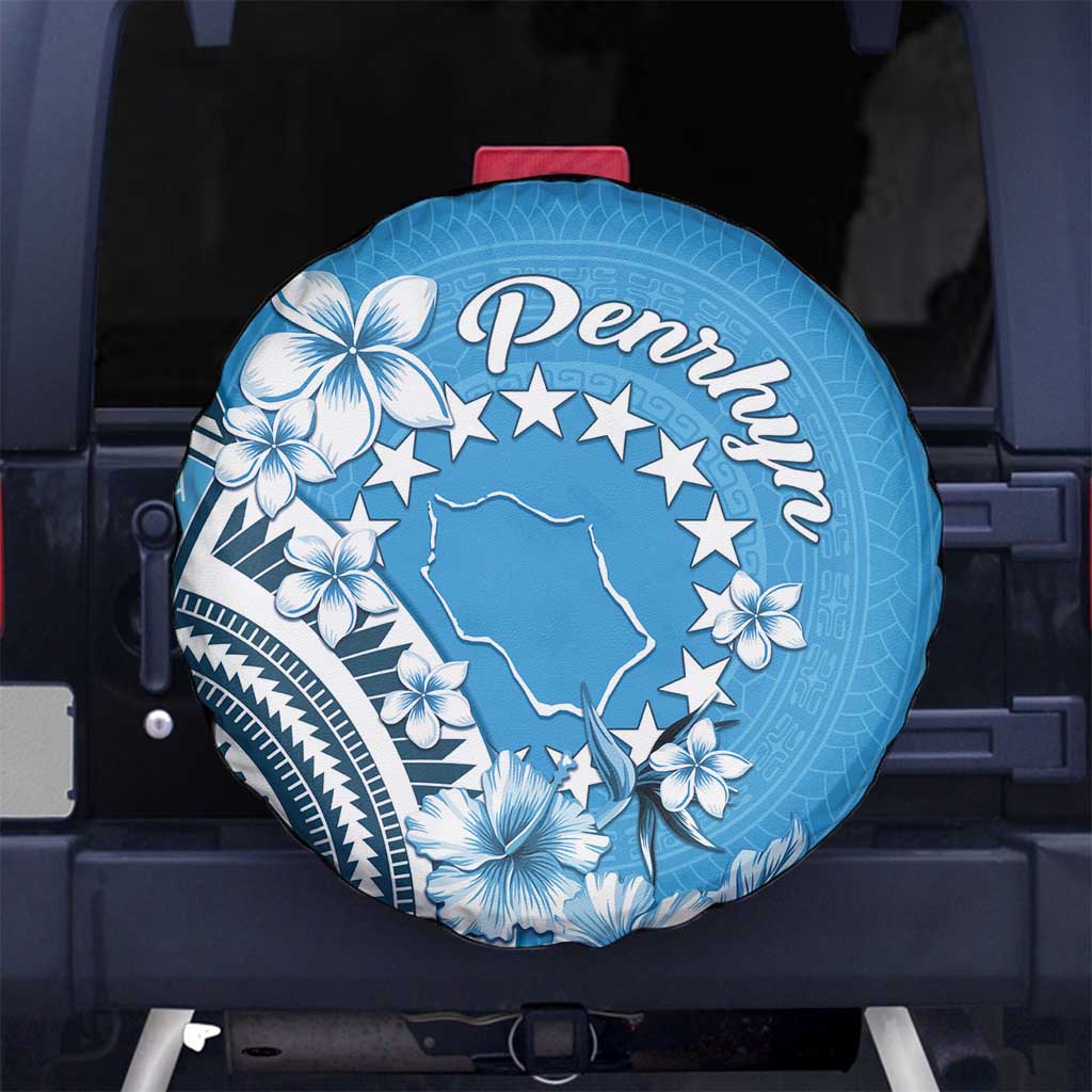 Penrhyn Gospel Day Spare Tire Cover Cook Islands Tribal Pattern