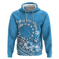Personalised Penrhyn Gospel Day Zip Hoodie Cook Islands Tribal Pattern