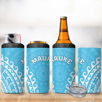 Cook Islands Mauke 4 in 1 Can Cooler Tumbler Polynesian Tribal Tattoo LT05 - Polynesian Pride