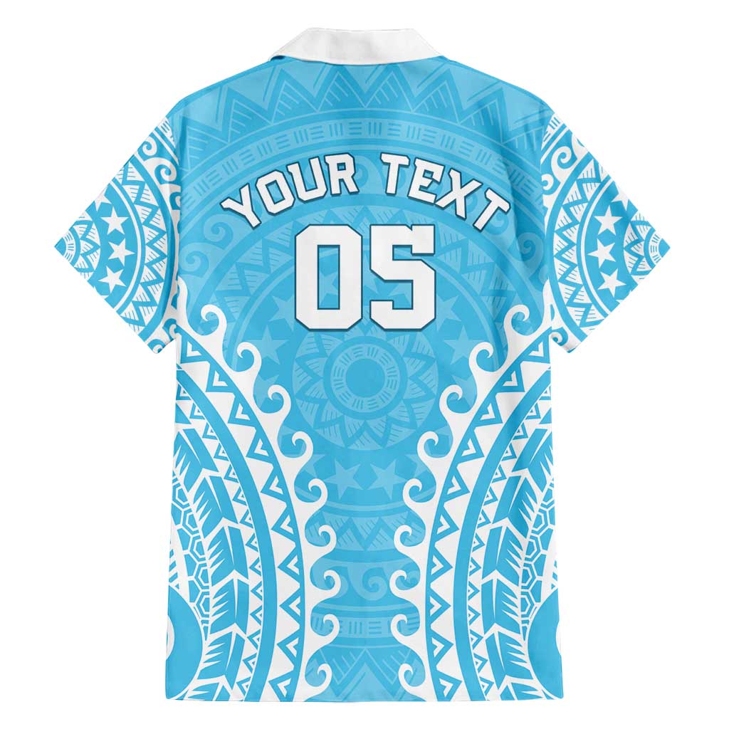 Custom Cook Islands Mauke Family Matching Off Shoulder Maxi Dress and Hawaiian Shirt Polynesian Tribal Tattoo