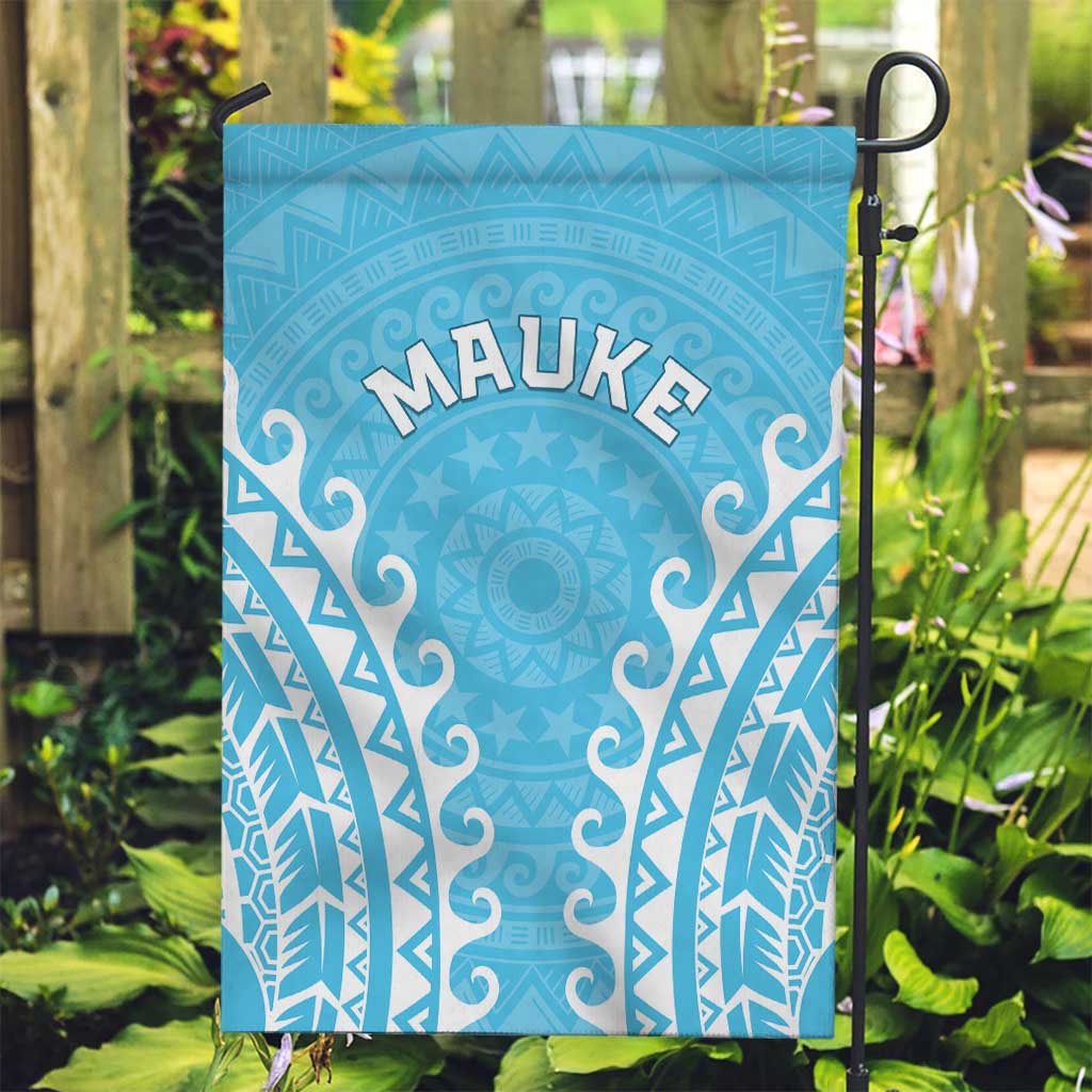 Custom Cook Islands Mauke Garden Flag Polynesian Tribal Tattoo