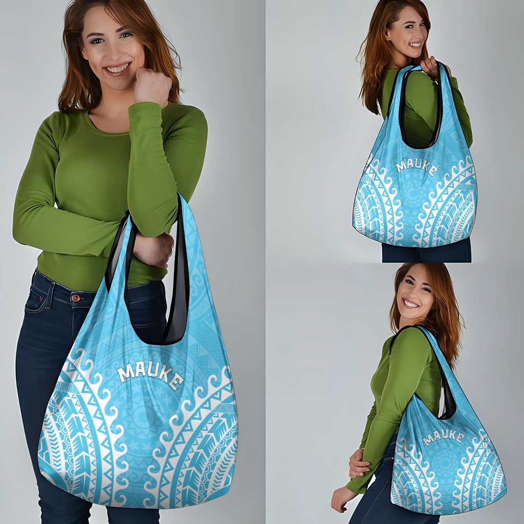 Cook Islands Mauke Grocery Bag Polynesian Tribal Tattoo LT05 - Polynesian Pride
