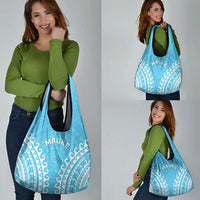 Cook Islands Mauke Grocery Bag Polynesian Tribal Tattoo LT05 - Polynesian Pride