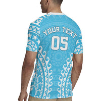 Custom Cook Islands Mauke Rugby Jersey Polynesian Tribal Tattoo LT05 - Polynesian Pride