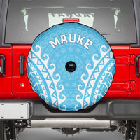 Custom Cook Islands Mauke Spare Tire Cover Polynesian Tribal Tattoo