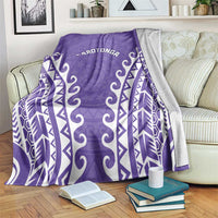 Custom Cook Islands Rarotonga Blanket Polynesian Tribal Tattoo