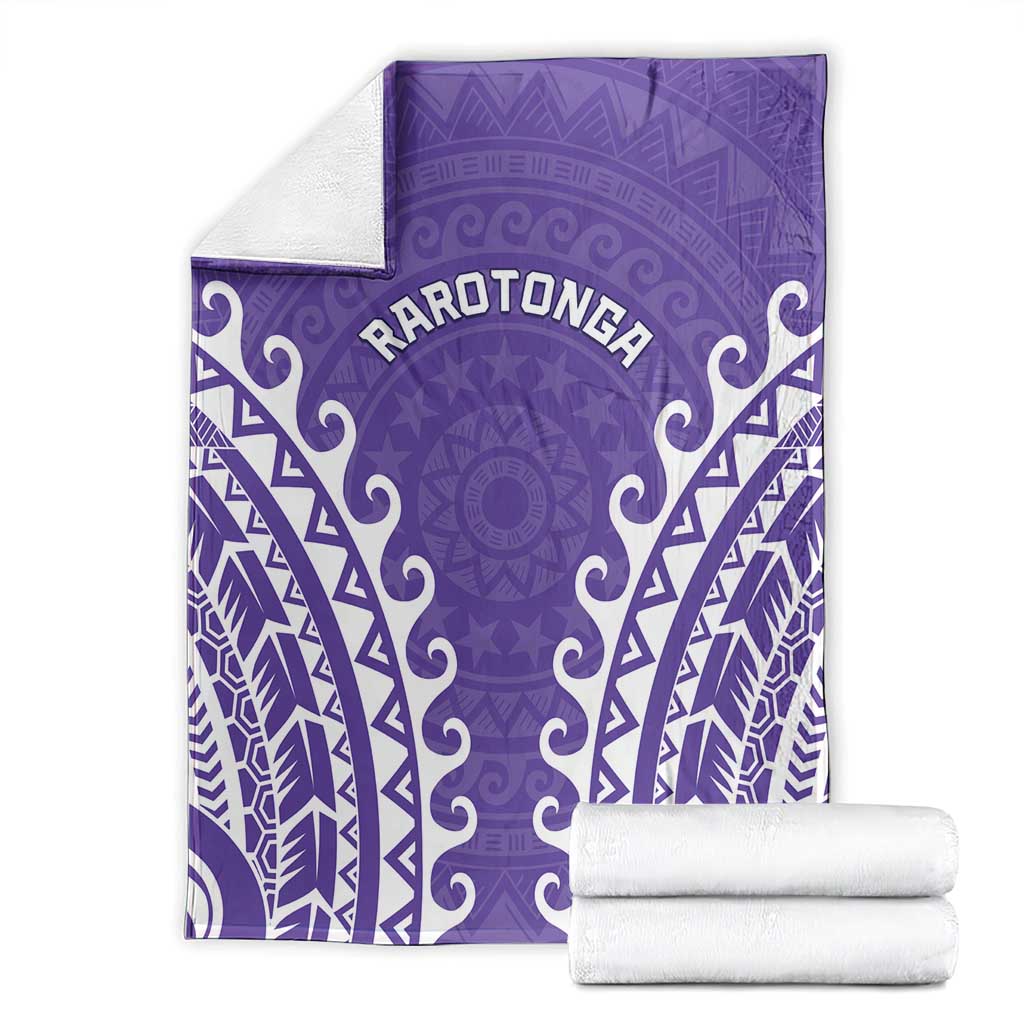 Custom Cook Islands Rarotonga Blanket Polynesian Tribal Tattoo