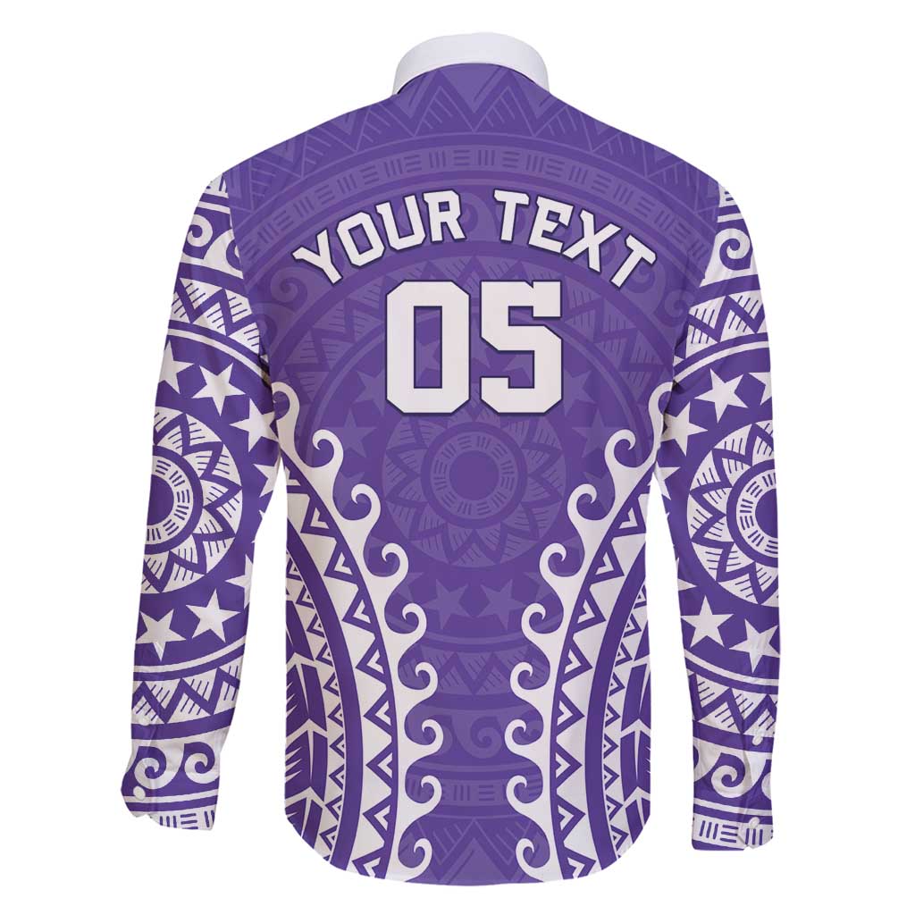 Custom Cook Islands Rarotonga Family Matching Puletasi and Hawaiian Shirt Polynesian Tribal Tattoo